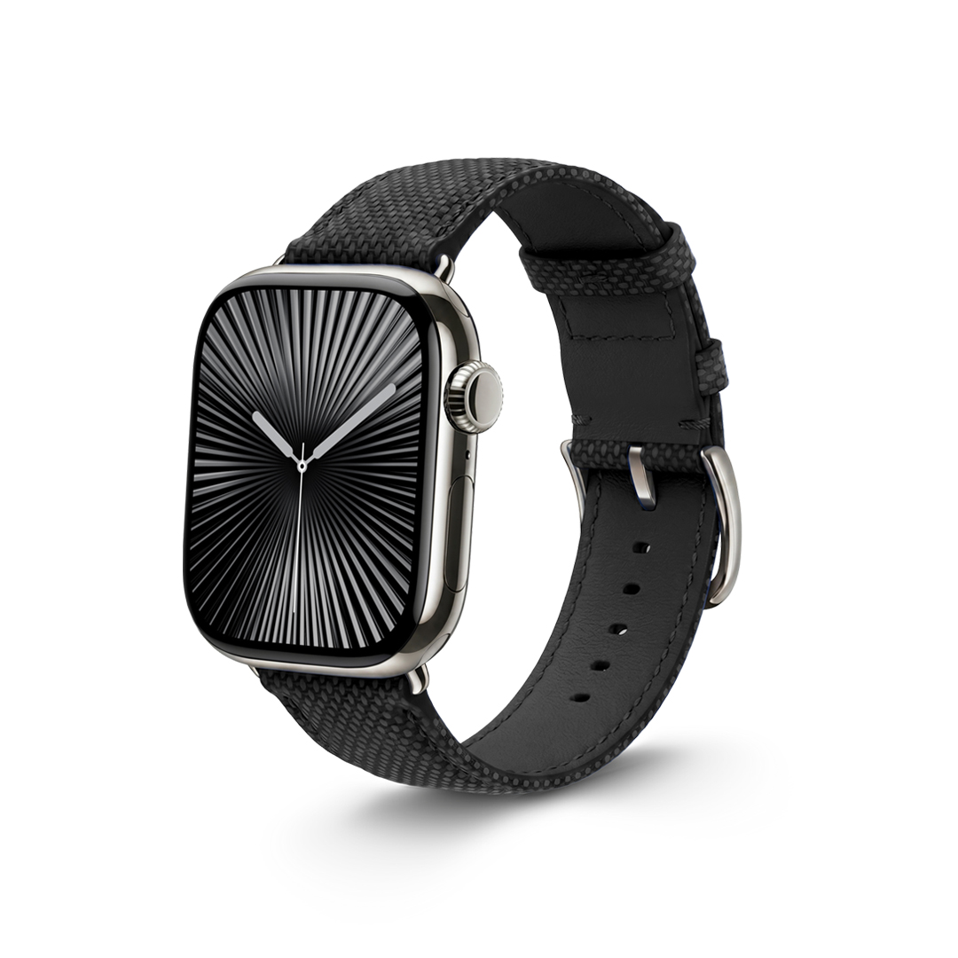 golden-concept-case-for-iphone-17-apple-watch-strap-46mm-black
