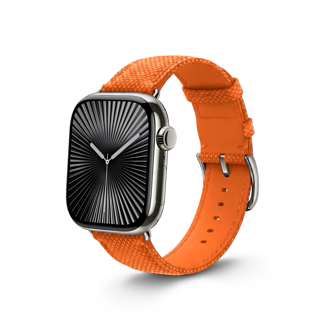 golden-concept-case-for-iphone-17-apple-watch-strap-46mm-orange