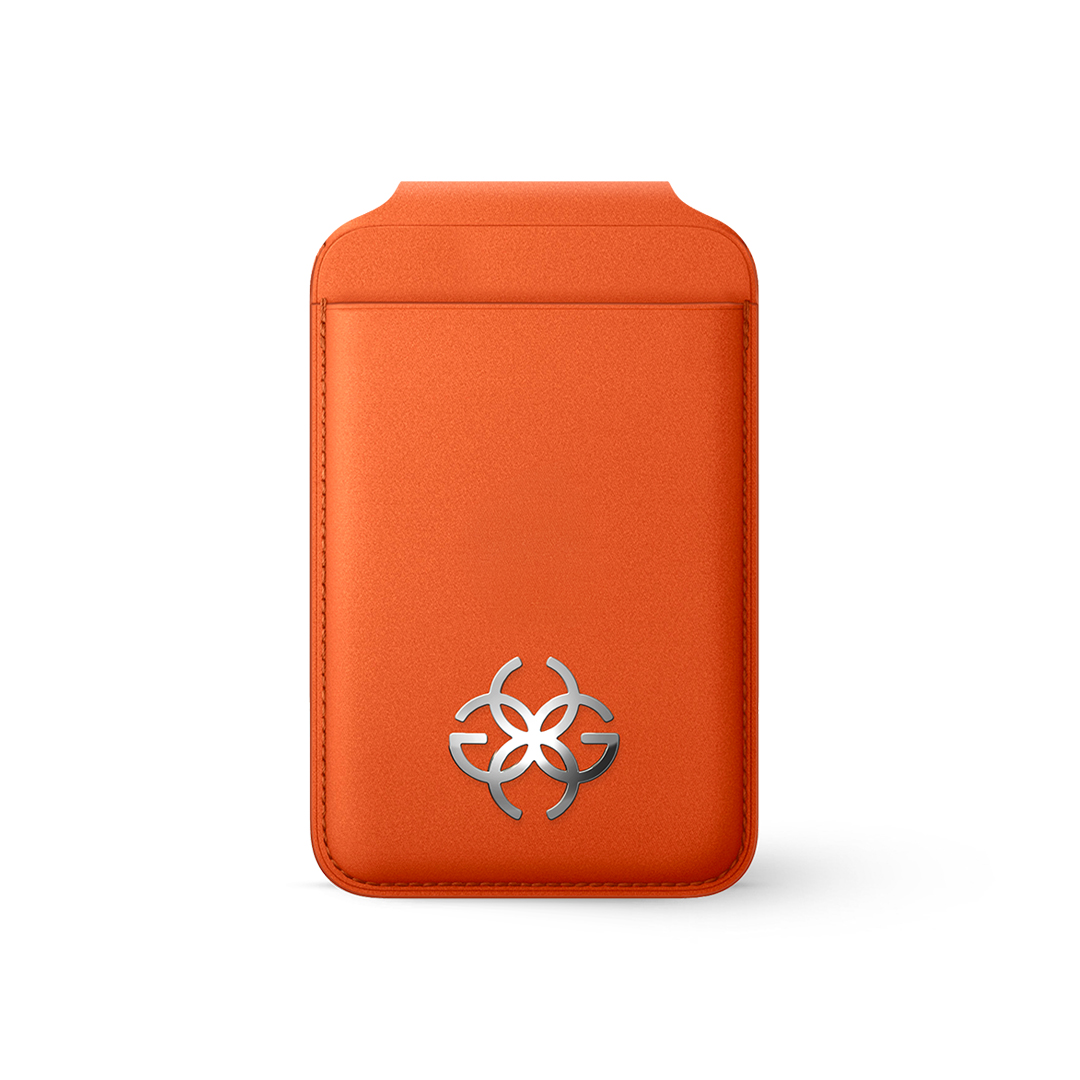 Golden Concept MagSafe Wallet Stand – Orange