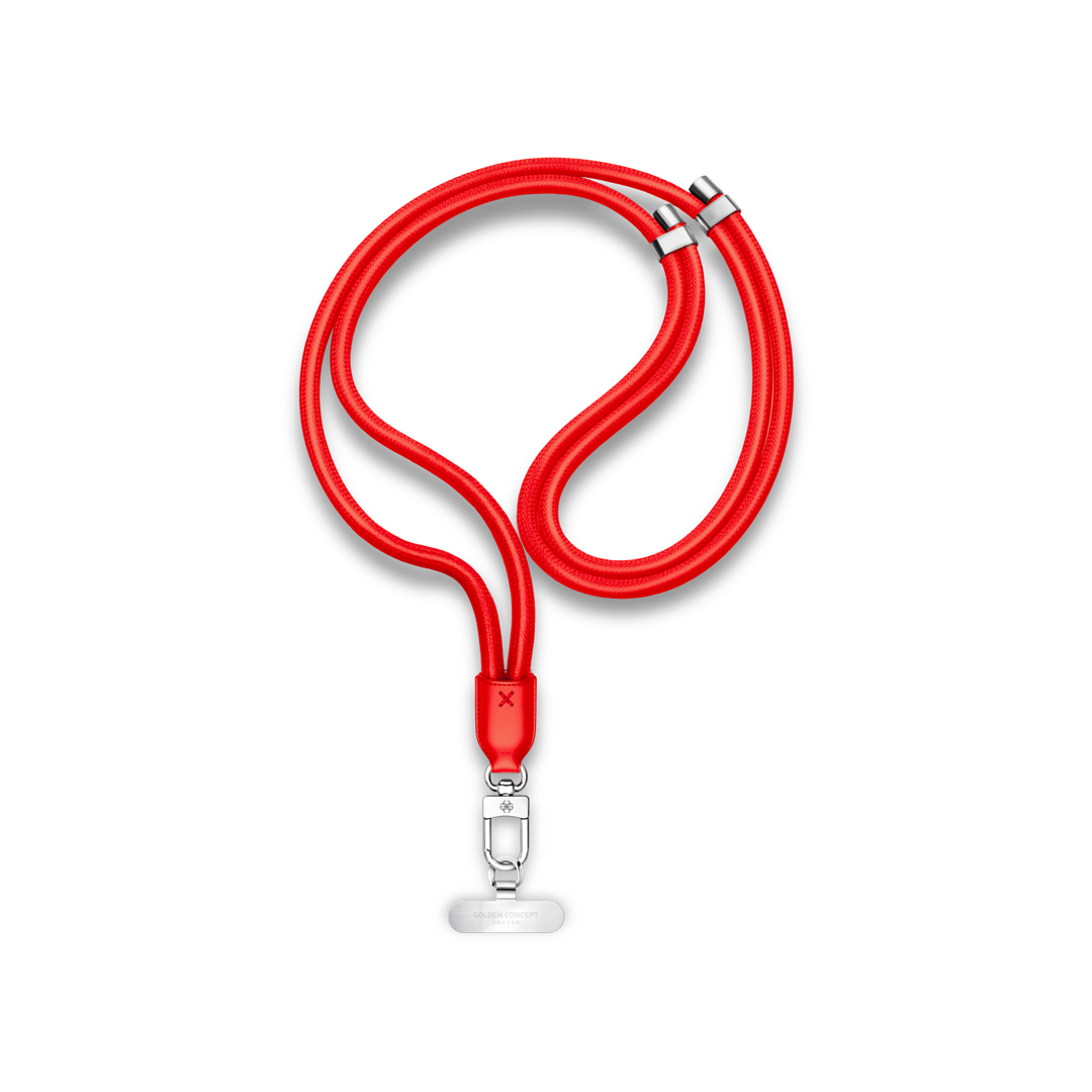 Golden Concept Apple iPhone Strap – red