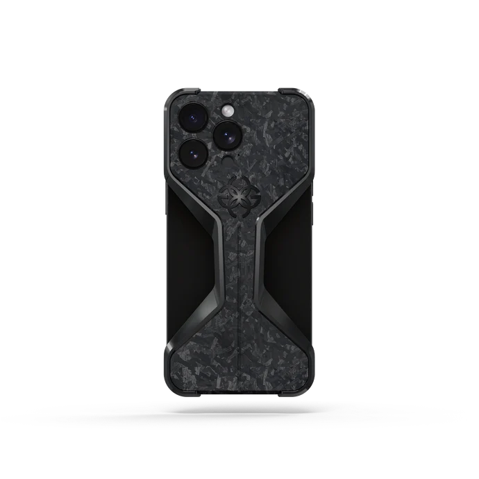 Golden Concept Magnetic Shield iPhone 16 Pro Case – Black Capsule Edition
