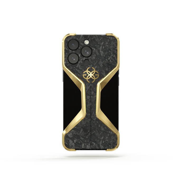 Golden Concept Magnetic Shield iPhone 16 Pro Case – Golden Capsule Edition