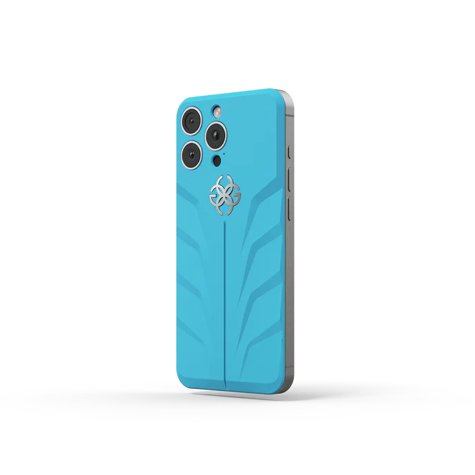 Golden Concept Magnetic Shield iPhone 16 Pro Case - Curacao Blue-RSR16 - Image 2