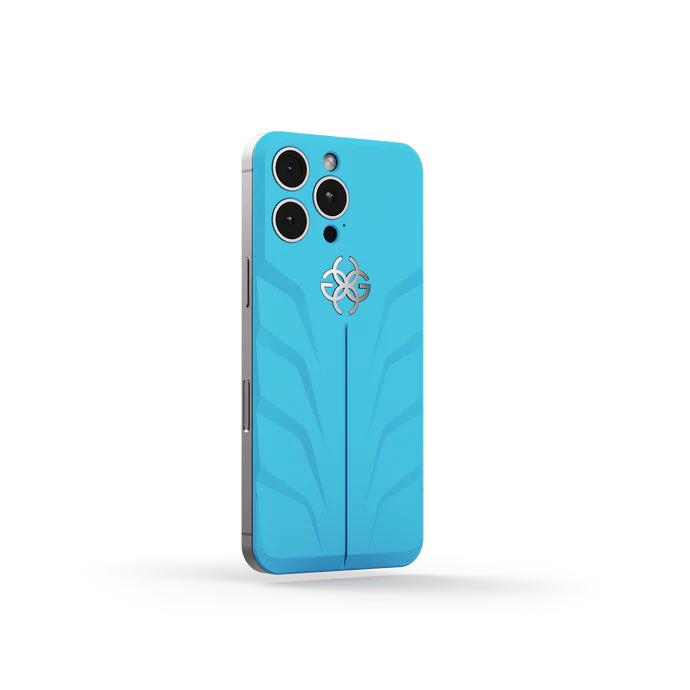 Golden Concept Magnetic Shield iPhone 16 Pro Case - Curacao Blue-RSR16 - Image 4