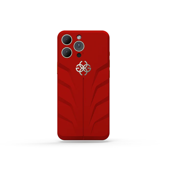 Golden Concept Magnetic Shield iPhone 16 Pro Case – Rosso Corsa-RSR16