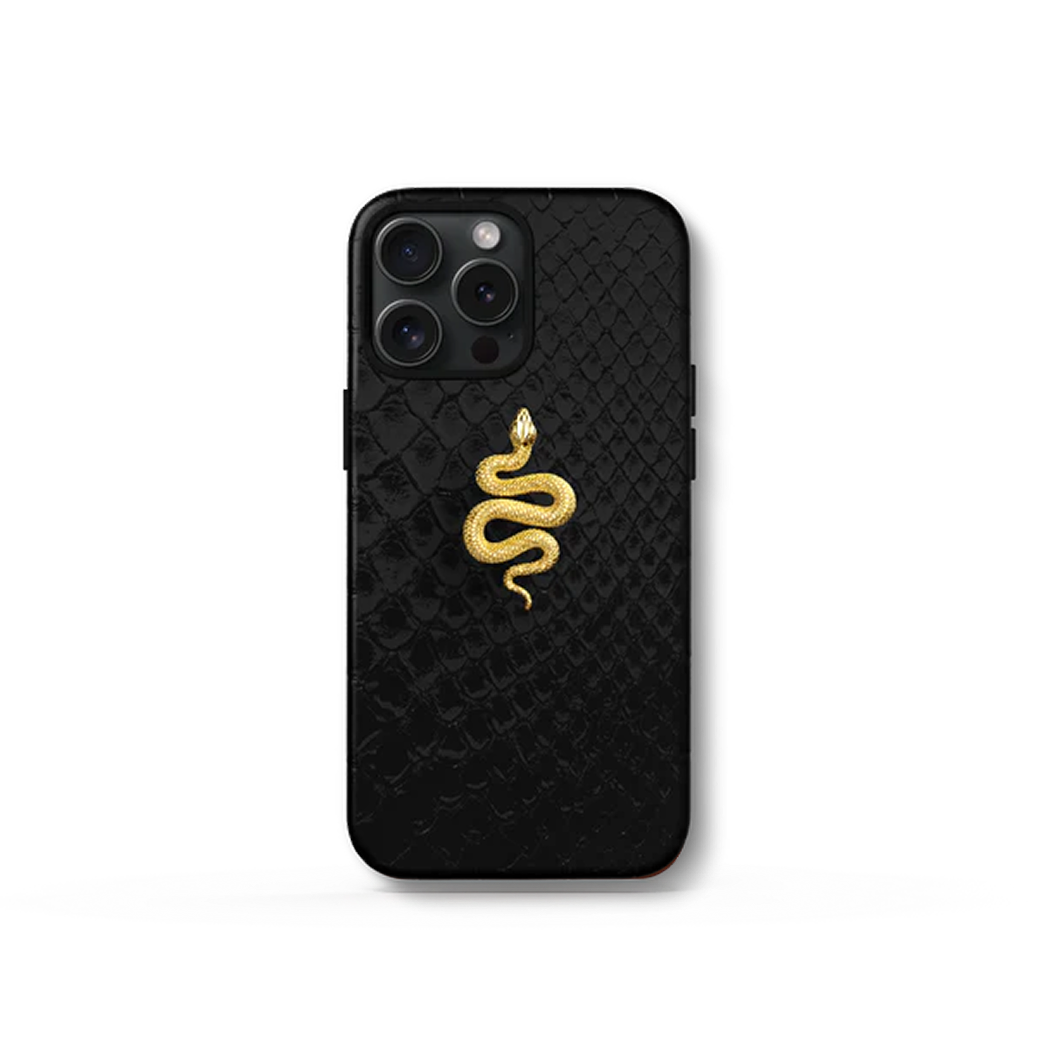 Golden Concept iPhone 16 Pro Case – Python Edition