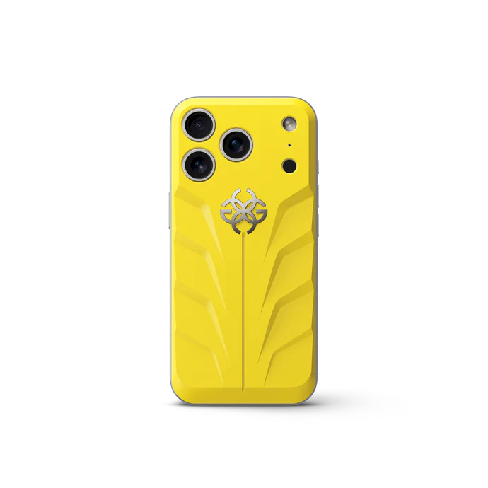 Golden Concept Magnetic Shield iPhone 17 Pro Case – Modena Yellow
